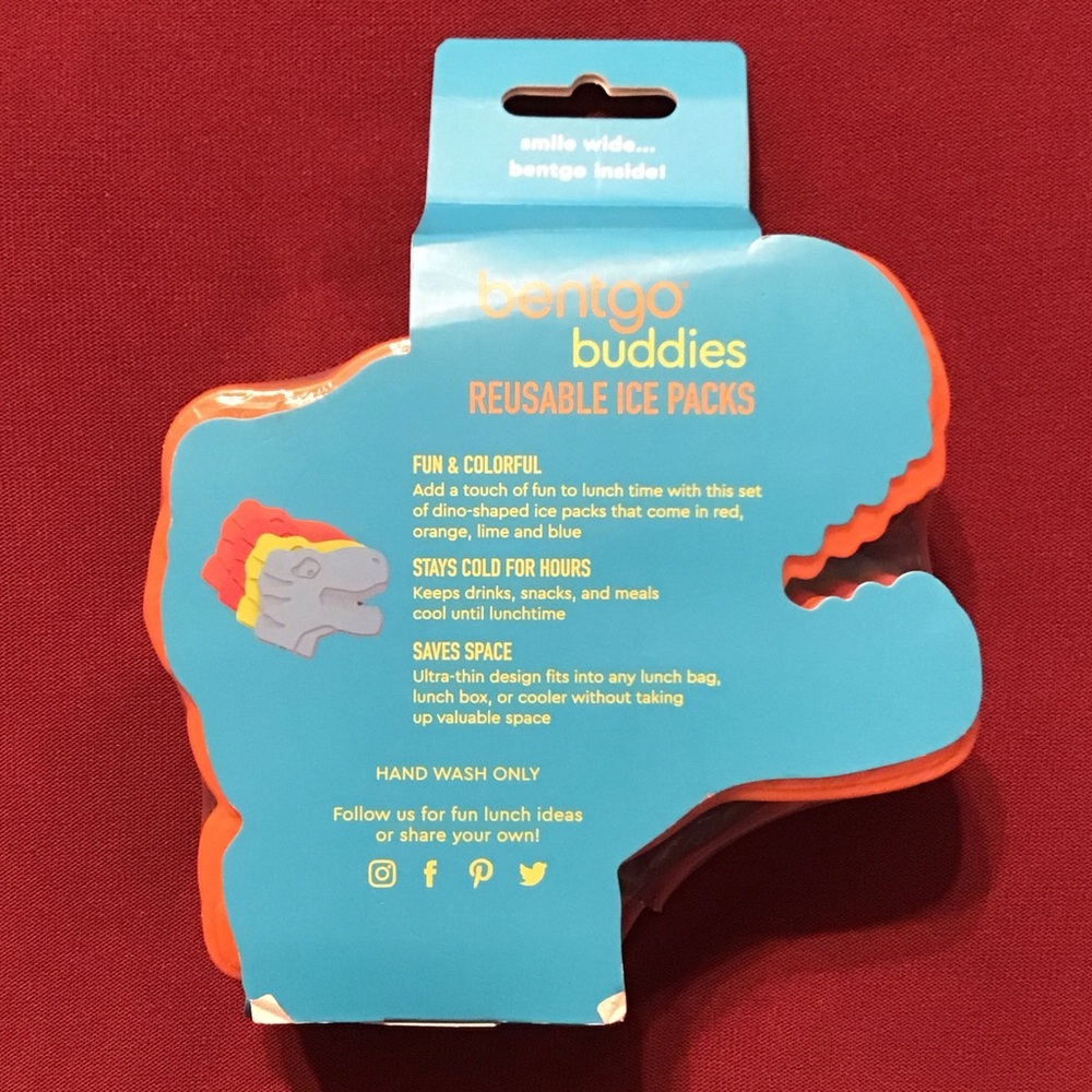 Bentgo Buddies Dinosaur Ice Packs - Picture 3 of 7
